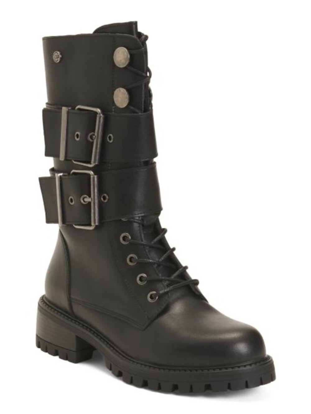 TOP3 Leather Boots With Buckles